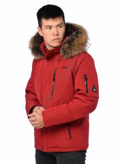 Зимняя куртка мужская Красный 2