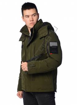Зимняя куртка мужская Зеленый 744