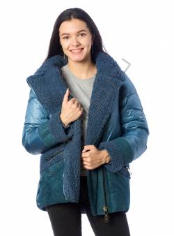 Зимняя куртка женская Синий 591
