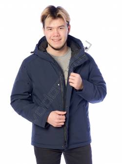 Куртка еврозима мужская Синий 4