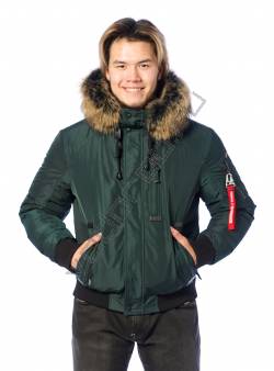 Зимняя куртка мужская Темн. зеленый 31