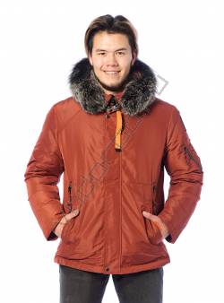 Зимняя куртка мужская Терракотовый 35