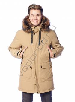 Зимняя куртка мужская Бежевый 6