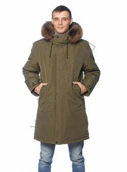 Зимняя куртка мужская Хаки 361