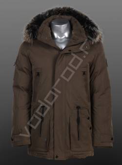 Зимняя куртка мужская Коричневый 8
