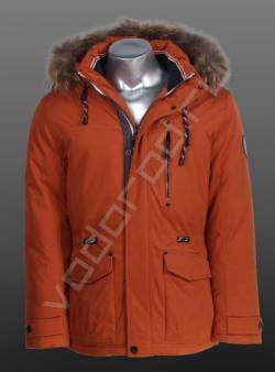 Зимняя куртка мужская Кирпичный 31