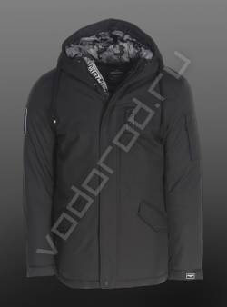 Зимняя куртка мужская Черносерый 1A