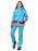 Горнолыжный костюм женский цвет голубой 52