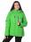 Горнолыжная куртка женская цвет зеленый