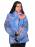 Горнолыжная куртка женская цвет голубой 156
