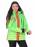 Горнолыжная куртка женская цвет зеленый 160