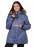 Горнолыжная куртка женская цвет синий 144