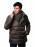 Зимняя куртка мужская цвет серый 741