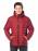 Зимняя куртка мужская цвет бордовый 23