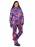 Горнолыжный костюм женский цвет фиолетовый