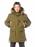 Зимняя куртка мужская цвет хаки 361
