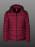 Зимняя куртка мужская цвет бордовый 803