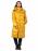 Зимняя куртка женская цвет желтый
