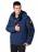 Зимняя куртка мужская цвет синий 952