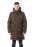 Зимняя куртка мужская цвет хаки 151