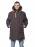 Зимняя куртка мужская цвет серофиолетовый 8