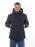 Зимняя куртка мужская цвет темн. синий 42