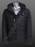 Зимняя куртка мужская цвет черный 701