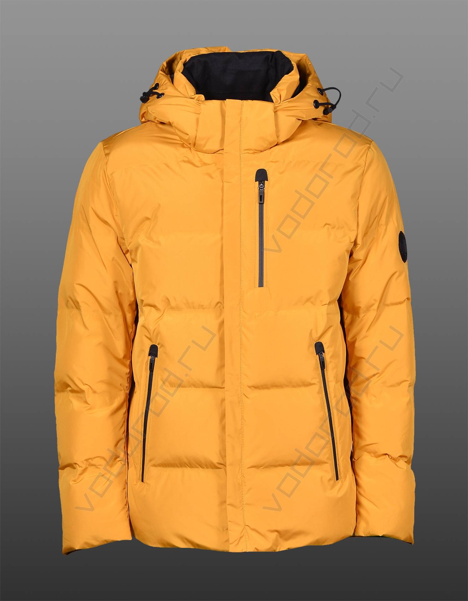 Зимняя куртка мужская купить оптом (цвет Зеленый 441, Желтый